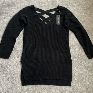NWT Long sleeve top size S black Ambiance apparel